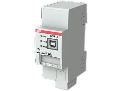 ABB USB/S1.2, Seriell, USB 2.0, Grå, 21 - 30 V, -5 - 45 °C, -25 - 55 °C, 36 mm