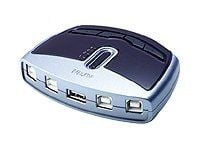 ATEN US-421 - USB-växel - 4 x USB 2.0 - skrivbordsmodell