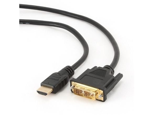 Gembird CC-HDMI-DVI-6 - Adapterkabel - DVI hann til HDMI hann - 1,8 m
