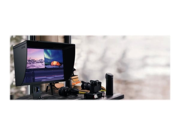 BenQ PhotoVue SW321C - SW Series - LED-skjerm - 32" - 3840 x 2160 4K UHD (2160p) @ 60 Hz - IPS - 250 cd/m² - 1000:1 - HDR10 - 5 ms - 2xHDMI, Displa...