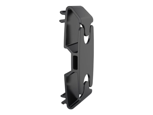 Multibrackets M Pro Series - Monteringskomponent (6 x kabelstyringsklips) - for LCD-skjerm - plastikk - svart - skinnemontering