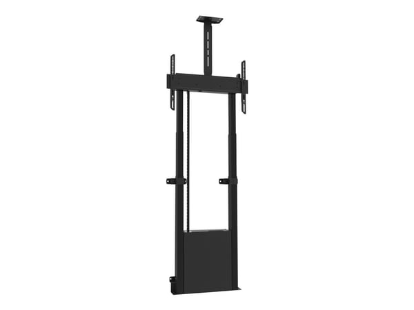 Multibrackets M Motorized Floormount - Stativ - motorisert - for LCD TV / kamera - svart - skjermstørrelse: 42"-100" - plassering på gulv