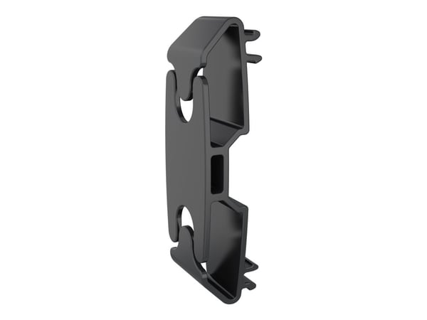 Multibrackets M Pro Series - Monteringskomponent (6 x kabelstyringsklips) - for LCD-skjerm - plastikk - svart - skinnemontering