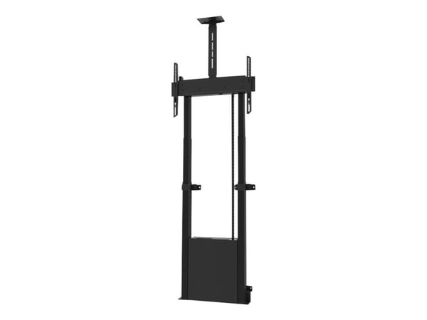Multibrackets M Motorized Floormount - Stativ - motorisert - for LCD TV / kamera - svart - skjermstørrelse: 42"-100" - plassering på gulv
