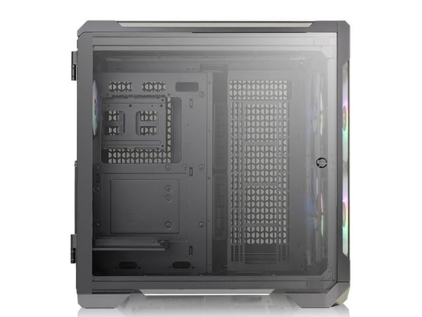 Thermaltake View 51 TG ARGB - ARGB Edition - tower - ATX - sidepanel med vindu (herdet glass) - ingen strømforsyning (PS/2) - svart - USB/lyd