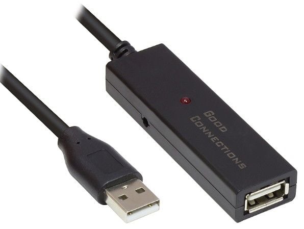 Alcasa GC-M0132, 10 m, USB A, USB A, USB 2.0, 480 Mbit/s, sortering