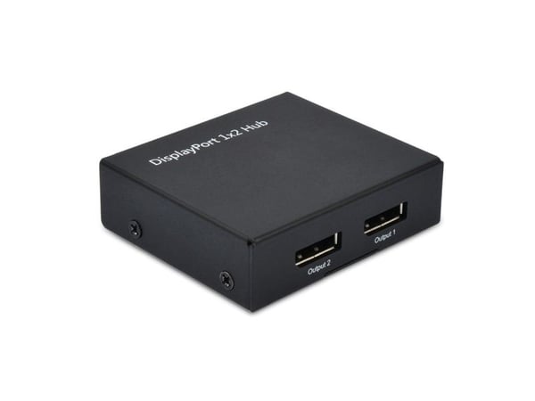 Secomp 14.99.3590, DisplayPort, 2x DisplayPort, 3840 x 2160 pixlar, Svart, Energiljus, 5 V