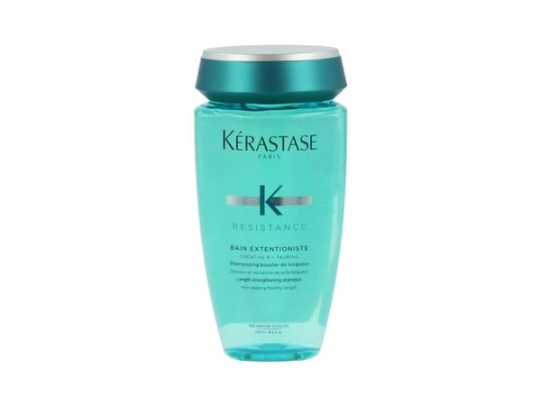 Kerastase Bain Extentioniste, Naisten, Shampoo, Vaurioituneet hiukset, Musta, Vaalea, Ruskea, Kastanja, Harmaa, Punainen, 250 ml, Vahvistava