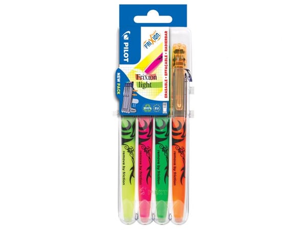 Pilot Frixion Highlighter Light Set-2-Go Basic ass. farver