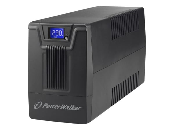 PowerWalker VI 800 SCL - UPS - AC 162 - 290 V - 480 watt - 800 VA - 9 Ah - USB - utgangskontakter: 2