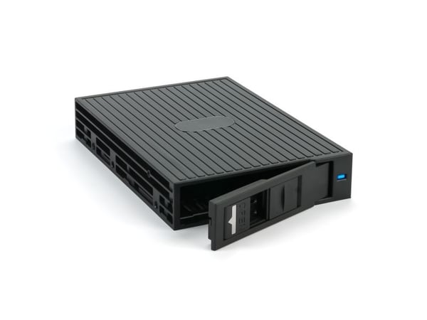 FANTEC MR-25 - Bevegelig lagerrack - 2.5" - SATA 6Gb/s / SAS 6Gb/s - svart