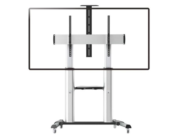 ROLINE 17031261, 152,4 cm (60"), 2,54 m (100"), 200 x 200 mm, 1000 x 600 mm, 5 - -10°, Sølv