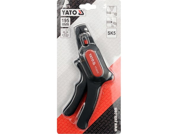 Yato YT-2275, 192 g, Svart, Röd