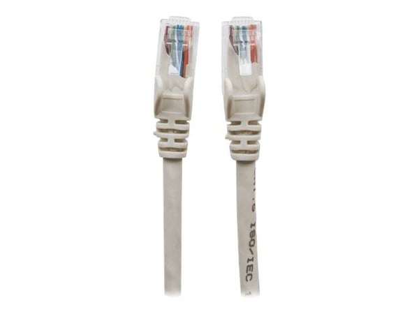 Intellinet Network Patch Cable, Cat6, 20m, Grey, CCA, U/UTP, PVC, RJ45, Gold Plated Contacts, Snagless, Booted, Lifetime Warranty, Polybag - Koblin...