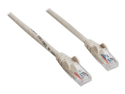 Intellinet Network Patch Cable, Cat6, 20m, Grey, CCA, U/UTP, PVC, RJ45, Gold Plated Contacts, Snagless, Booted, Lifetime Warranty, Polybag - Koblin...