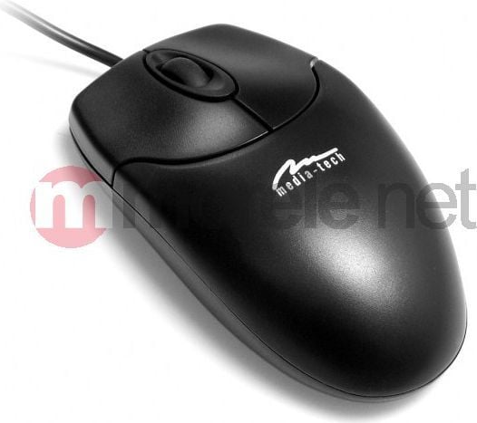 Media-Tech MT1075K-PS2 - Mus - optisk - 3 knapper - kablet - PS/2