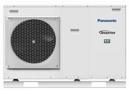 Panasonicin ilma-vesilämpöpumpun ulkoyksikkö tyyppi WH-MDC05J3E5 Monolohko (jäähdytys- ja lämmityskäyttö) 5 KW. J Generation.