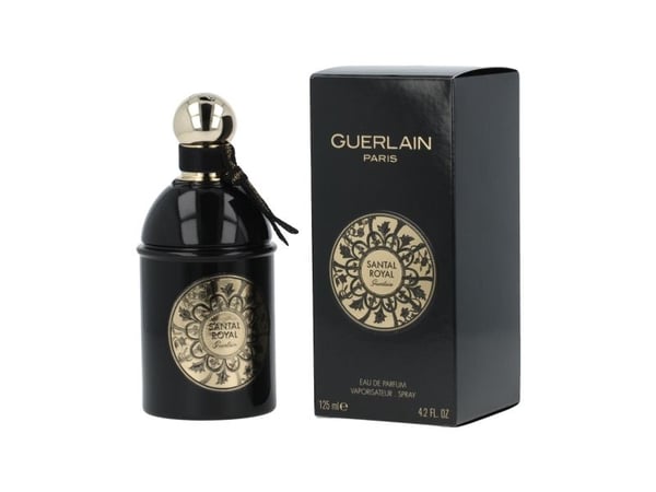 Guerlain Santal Royal, Kvinna, 125 ml, Ej påfyllningsbar flaska, Jasmin, Neroli, Kanel, Persika, Rosa, Bärnsten, Läder, Mysk, Oud, Sandelträ