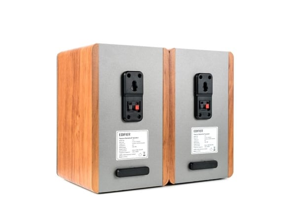 Edifier P12, Koblet med ledninger (ikke trådløs), 20 W, 55 - 20000 Hz, 6 O, Grå, Tre