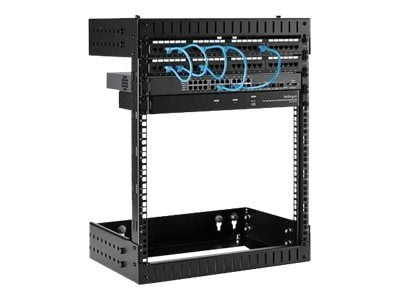 StarTech.com RK12WALLOA, Seinään asennettava laitekehikko, 12U, 90 kg, 14,6 kg, Musta