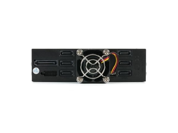 FANTEC MR-SA1262-12G - Intern RAID-brønn - 2.5" - SATA 6Gb/s / SAS 12Gb/s - svart