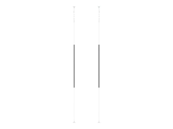 Multibrackets M Wiremount Pro OM55N-D - Kiinnike - LCD-näytölle - muovi, teräslanka - musta - näytön koko: 55" - kiinnityspinta: enintään 600 x 400...