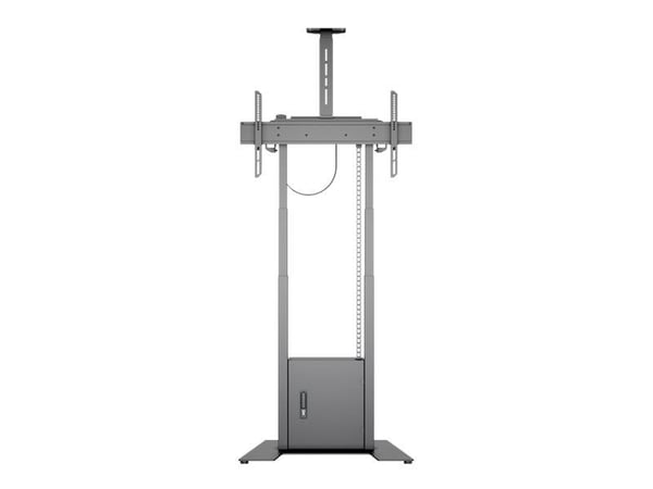 Multibrackets M Motorized Floorbase - Elektrisk løfteinnretning - for LCD TV / kamera - svart - skjermstørrelse: 42"-100" - plassering på gulv