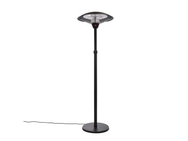 HORTUS Terrassevarmer gulvmodel med teleskop 900/1200/2100 W, HA, sort (211-371)