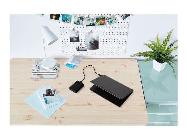 WD Elements Portable WDBU6Y0040BBK - Harddisk - 4 TB - ekstern (bærbar) - USB 3.0