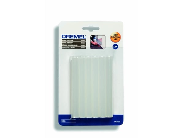 Dremel GG11 - Smeltelimpinne - for multiformål - 12 deler - 11 mm - lengde: 100 mm