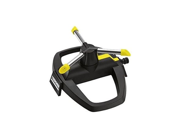 Kärcher RS 130/3, Roterande vattenspridare, 133 m², 4 Bar, Svart, Metallisk, Gul