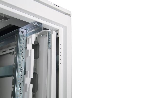 Digitus Unique DN-19 42U-8/10-1 - Rack skap - lysegrå, RAL 7035 - 42U - 19"