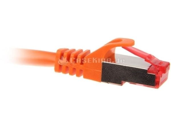 Goobay 91606, 2 m, Cat7, S/FTP (S-STP), RJ-45, RJ-45, Oransje