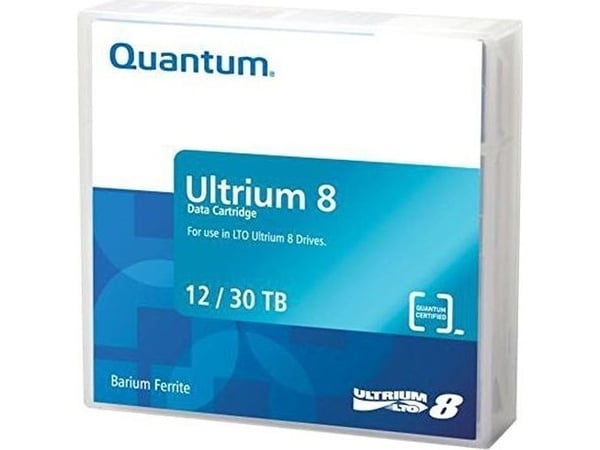 Quantum - LTO Ultrium 8 - 12 TB / 30 TB - mursteinsrød
