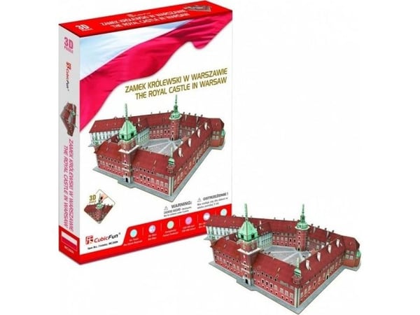 Cubicfun Puzzle 3D Krolewski Castle i Warszawa