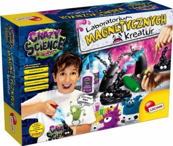 Lisciani Crazy Science laboratorium for magnetiske skapninger 73061
