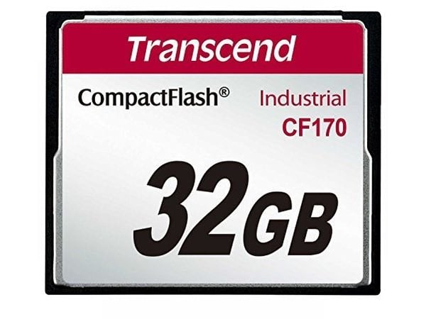 Transcend CF170 Industrial - Flashhukommelseskort - 32 GB - 170x - CompactFlash