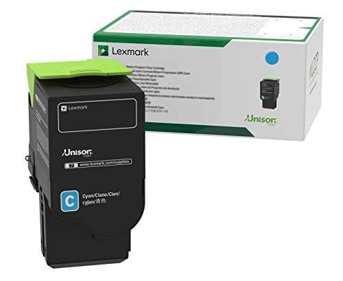 Lexmark C2320C0, 1000 sivua, Syaani, 1 kpl