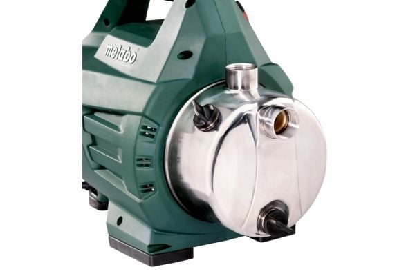 Metabo P 4500 Inox, 1300 W, AC, 4,8 stang, 4500 l/t, IPX4, Grønn, Rustfritt stål