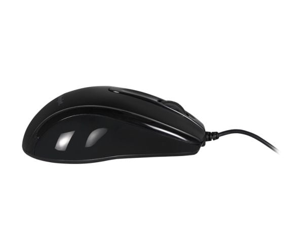Activejet AMY-083, Ambidekstriøs, Optisk, USB, 1000 DPI, Svart