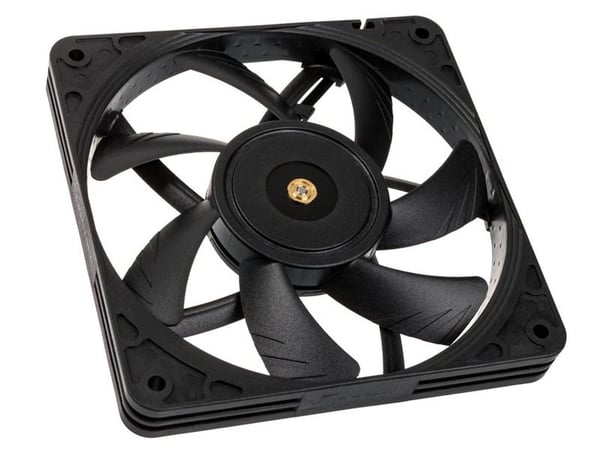 Noctua chromax NF-A12x15 PWM.black.swap - Kabinettvifte - 120 mm - svart