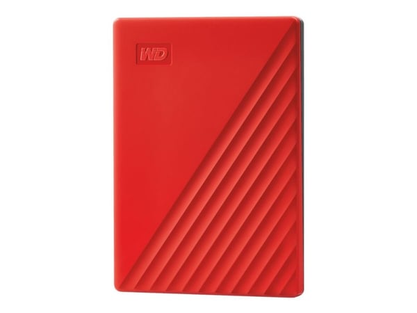 Western Digital My Passport, 2000 GB, 2.5", 3.2 Gen 1 (3.1 Gen 1), Punainen