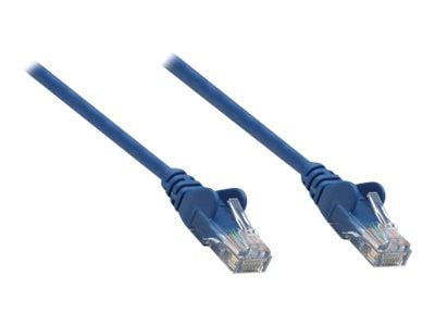 Intellinet Network Patch Cable, Cat6, 2m, Blue, CCA, U/UTP, PVC, RJ45, Gold Plated Contacts, Snagless, Booted, Lifetime Warranty, Polybag - Kobling...