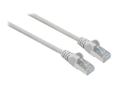 Intellinet Network Patch Cable, Cat6, 0.5m, Grey, Copper, S/FTP, LSOH / LSZH, PVC, RJ45, Gold Plated Contacts, Snagless, Booted, Lifetime Warranty,...