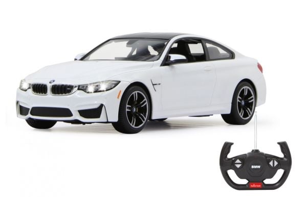 Jamara BMW M4 Coupe 404566 radiostyrd bil 1:14 40 MHz, vit