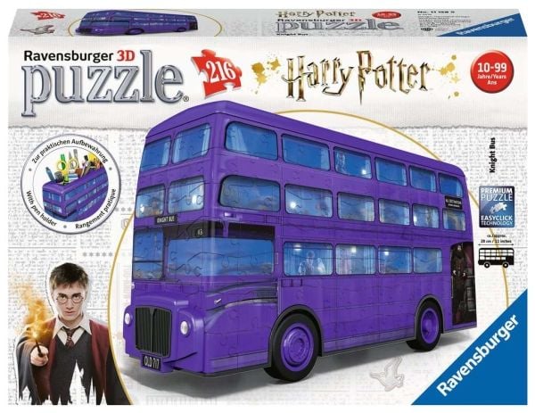 Ravensburger Harry Potter Wizarding World - Knight Bus - 3D-puslespill - 216 deler