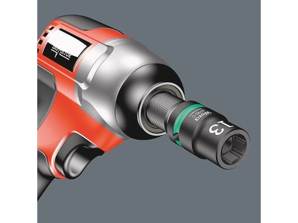 Wera 05004580001, Støpselsett, 1/2", Metrisk, 9 hoder, 13,14,15,16,17,18,19,20,21 mm, 230 mm