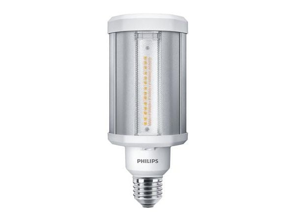 Philips TrueForce Urban LED HPL - LED-lyspære - klar finish - E27 - 21 W (ekvivalent 80 W) - klasse D - kjølilg hvitt lys - 4000 K