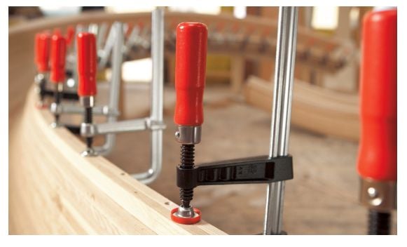 BESSEY 3101390, Verktygshandtag, Trä, Röd, TG with throat depth 140-175 mm / TGK / = GZ30 / = GM30Z