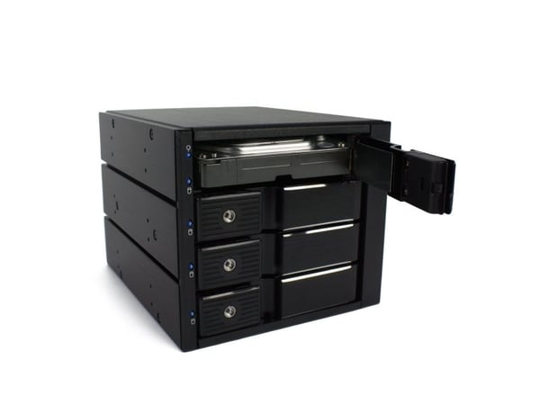 FANTEC BP-SA3141 - Internt RAID-kabinett - 3.5" - SATA 6Gb/s / SAS 6Gb/s - SAS 6Gb/s, SATA 6Gb/s - svart